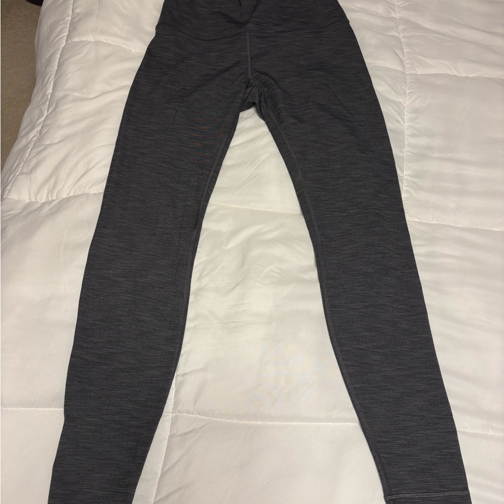 Lululemon Athletica Heathered Gray Leggings